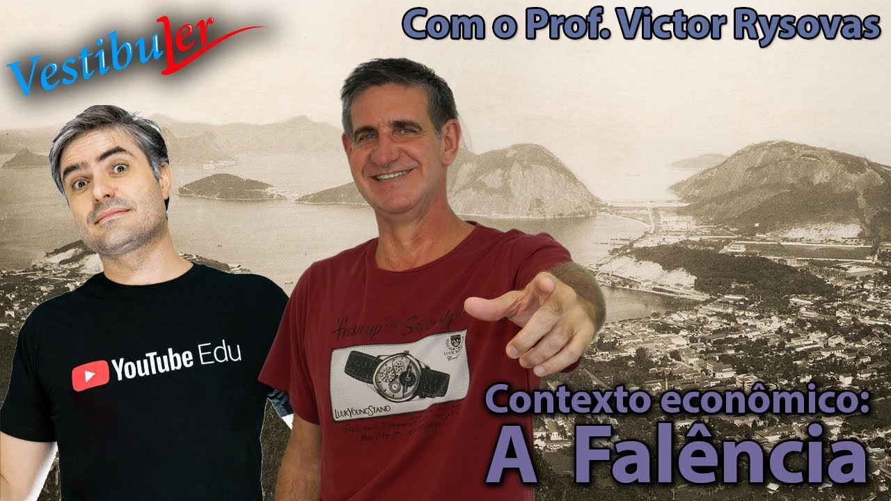 A Falência - contexto econômico da obra.  ft Victor Rysovas
