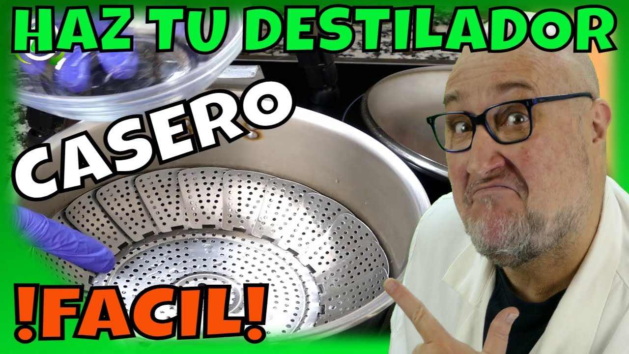 Como hacer un DESTILADOR CASERO⚗️  para AGUA e HIDROLATOS Video #06
