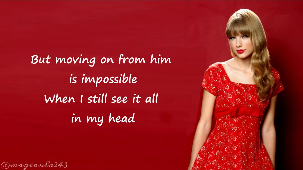 Taylor Swift - Red (Lyrics)