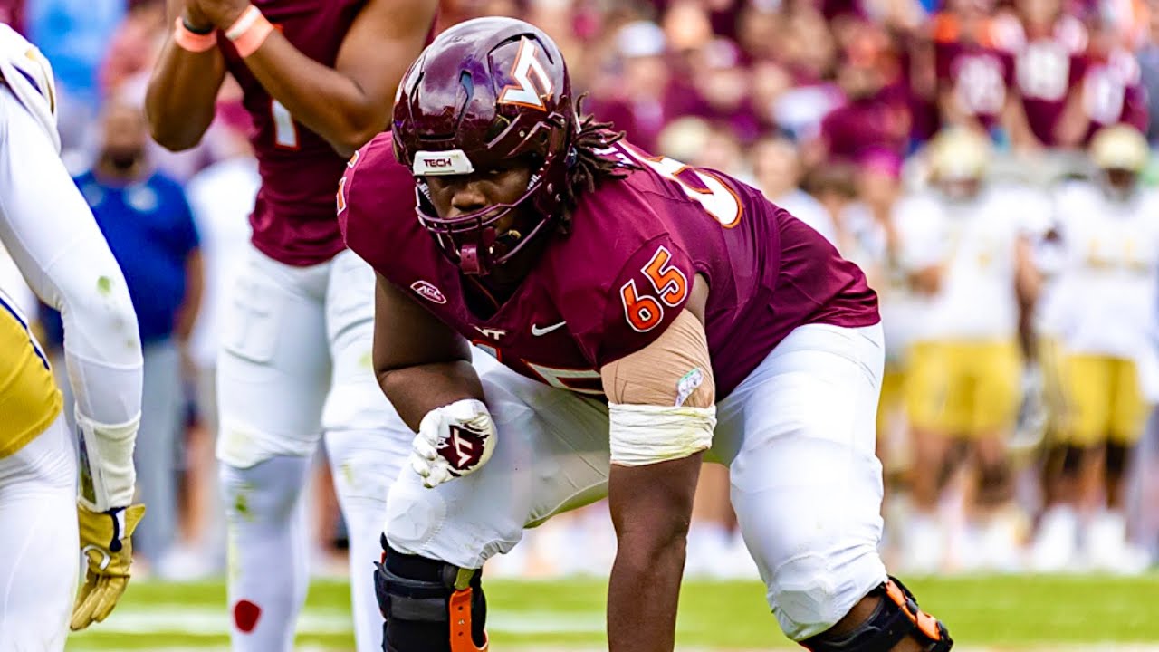 Xavier Chaplin College Football Highlights💥| Auburn Left Tackle | NFL Draft Film