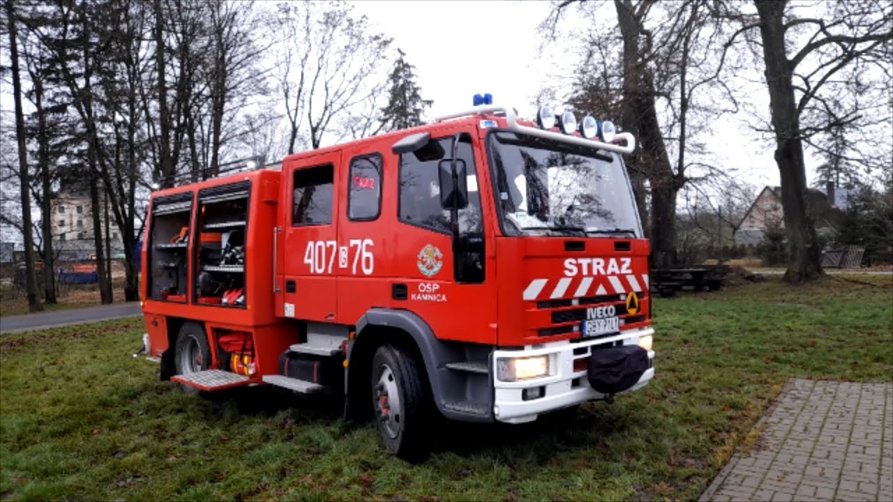 Piękne iveco eurocargo w jednostce!  407[G]76  OSP Kamnica