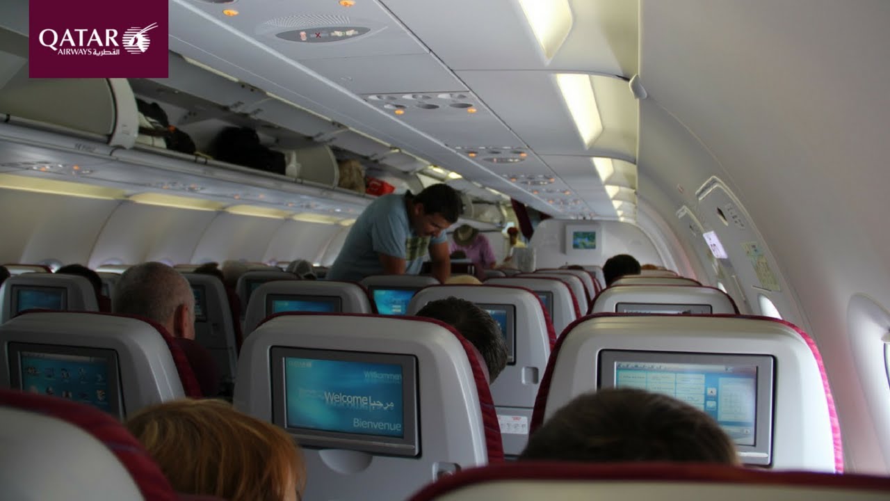 Qatar Airways 1009 Dubai to Doha A320 Economy Class Review