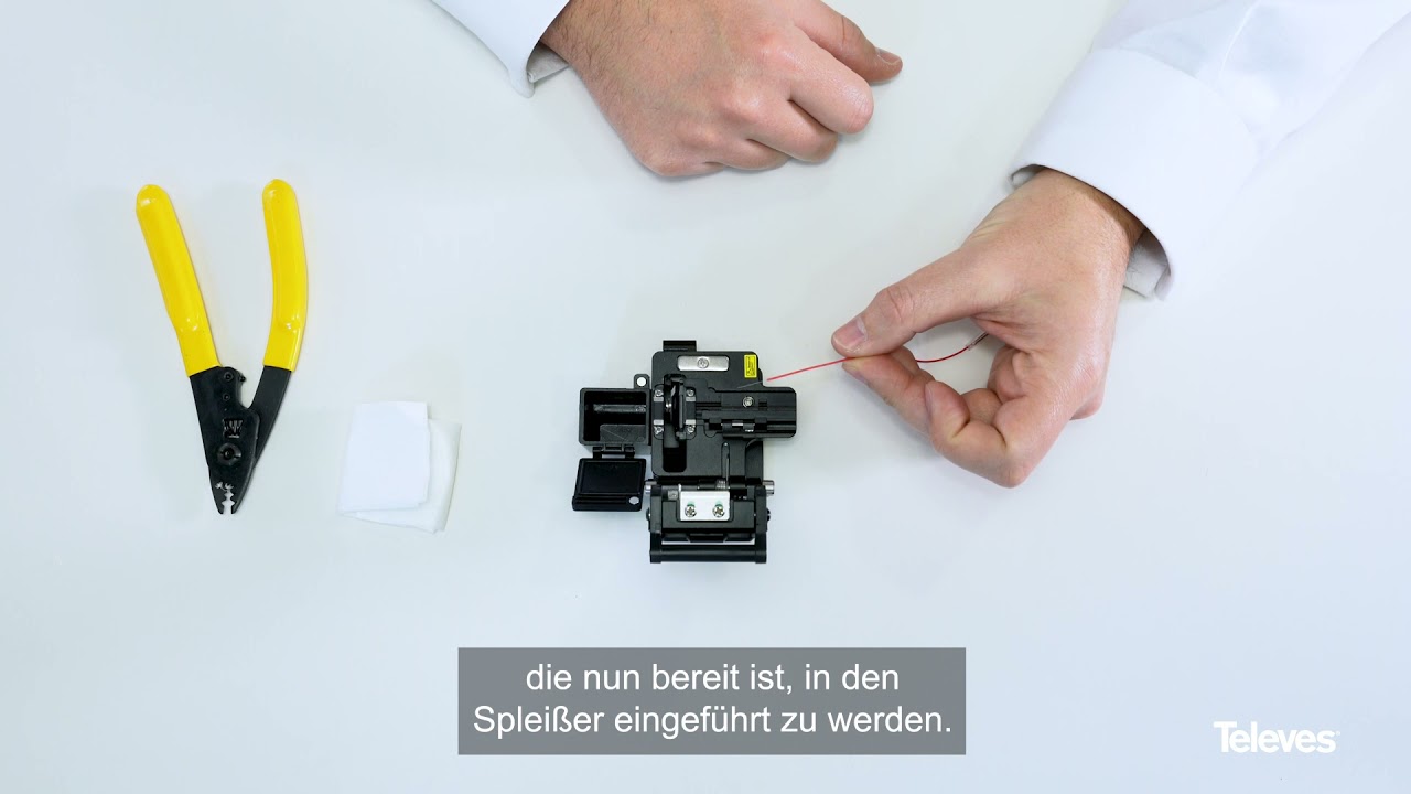 Wie ein vollständiger Spleißvorgang mit einem Lichtbogenspleißgerät durchgeführt wird
