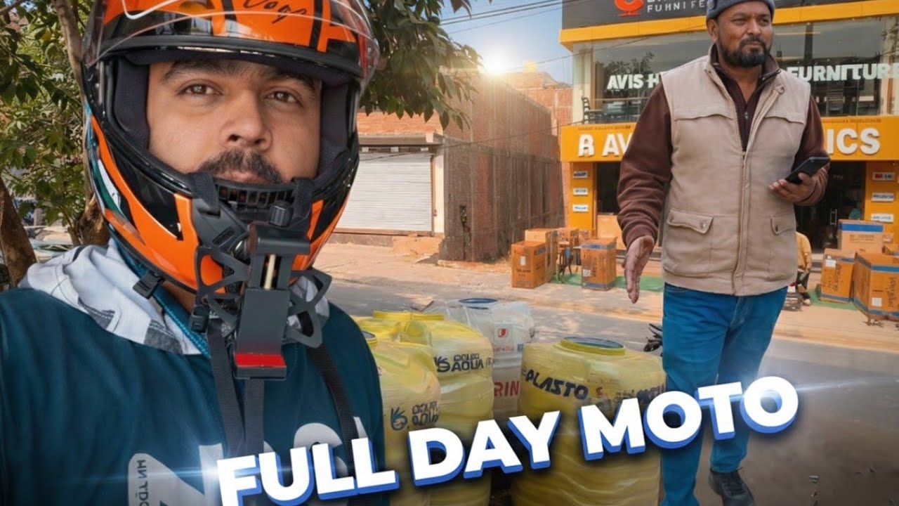 Subah Se Shaam Tak Gaon Ka Moto Vlog | Public Ne Diya Full Support ❤️
