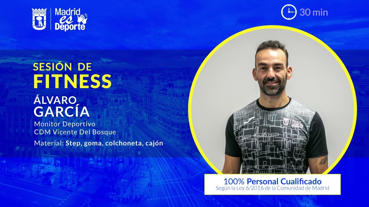 Álvaro García - FITNESS | Madrid Es Deporte