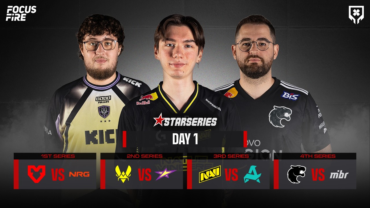 [FIL] StarLadder StarSeries Fall - MOUZ vs NRG, Vitality vs magic, NAVI vs Aurora, FURIA vs MIBR