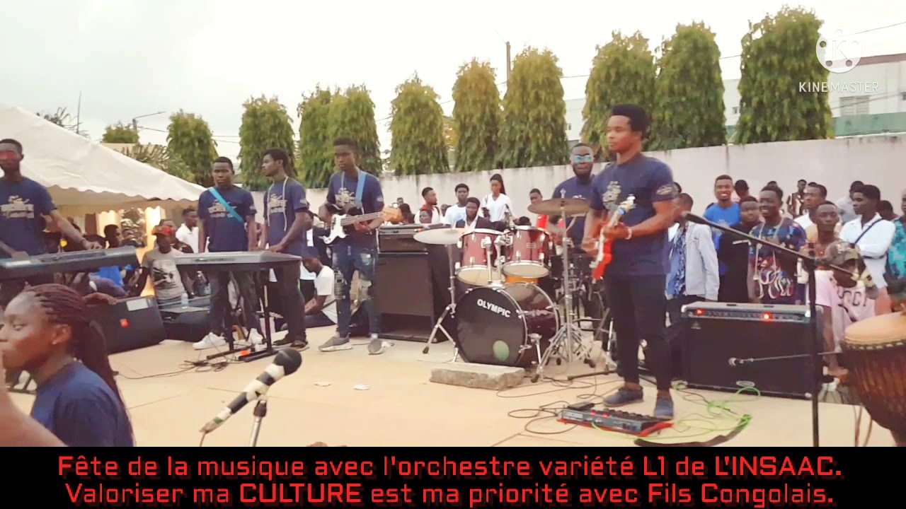 FÊTE DE LA MUSIQUE À L'INSAAC AVEC FILS CONGOLAIS MET LE FEU💥