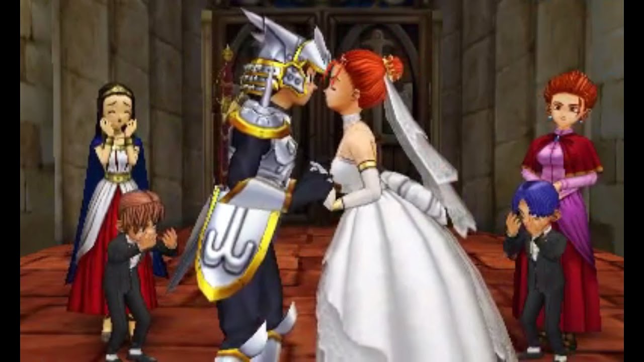 3DS DQ8 ドラゴンクエストVIII ゼシカとの結婚 (新エンディング)