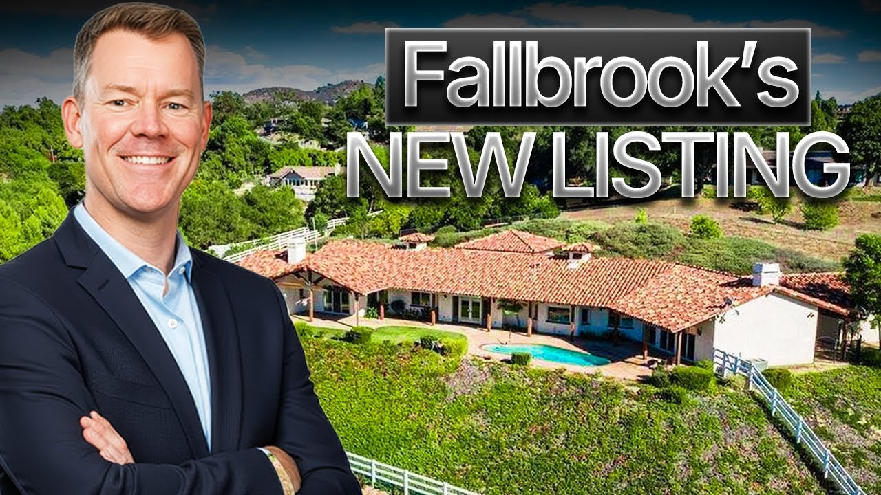 First Time Listed! Fallbrook, CA Luxury Horse Property on 2.3 Acres