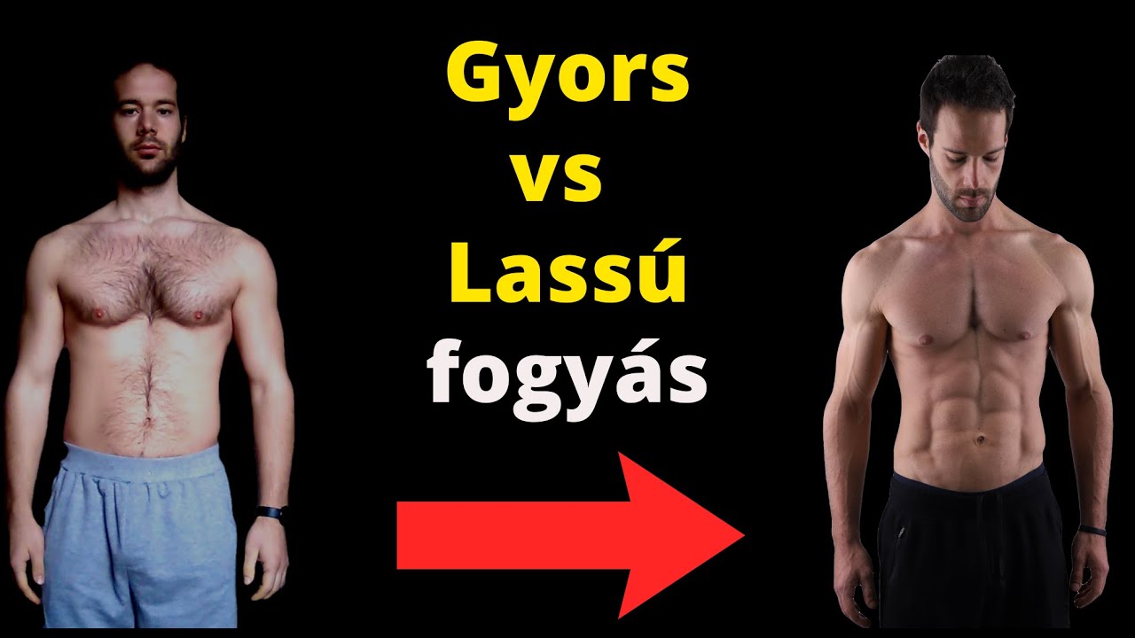 Lassú vs Gyors Fogyás - melyik az ideális?