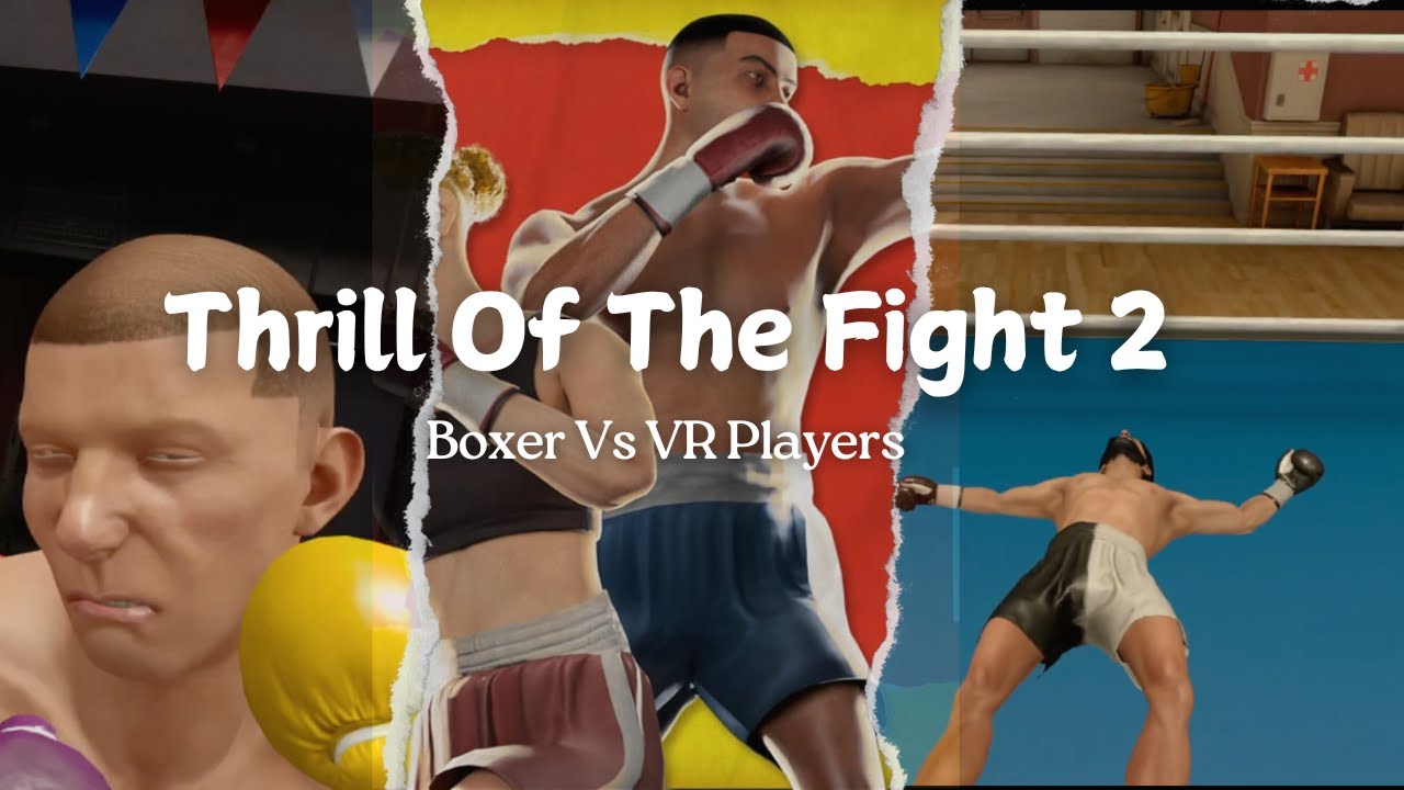 Thrill Of The Fight 2 Meta Quest 3 Funny Moments (Boxer vs VR Players)