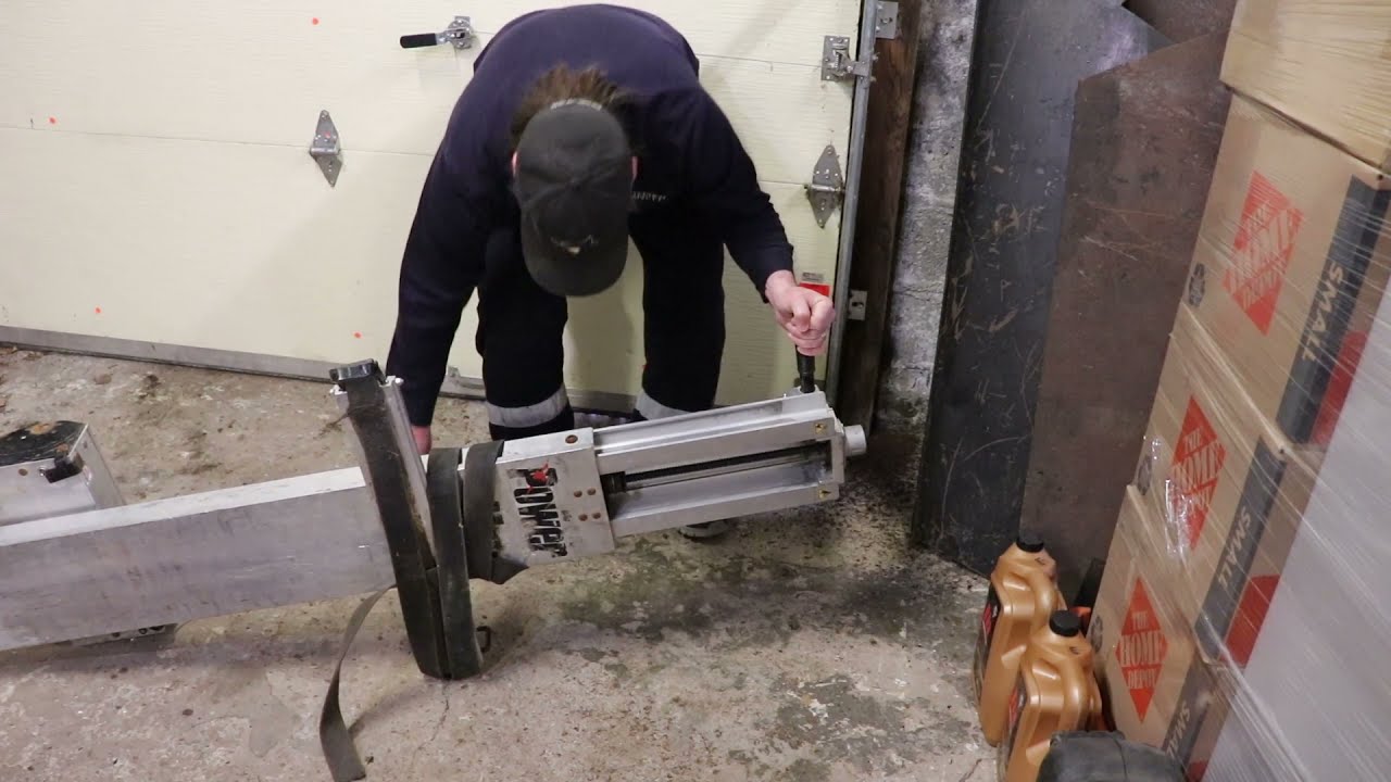 PowerMate L-1 Stair Climbing Hand Truck Fixing Broken Motor Mounts and Finishing Battery Replacement