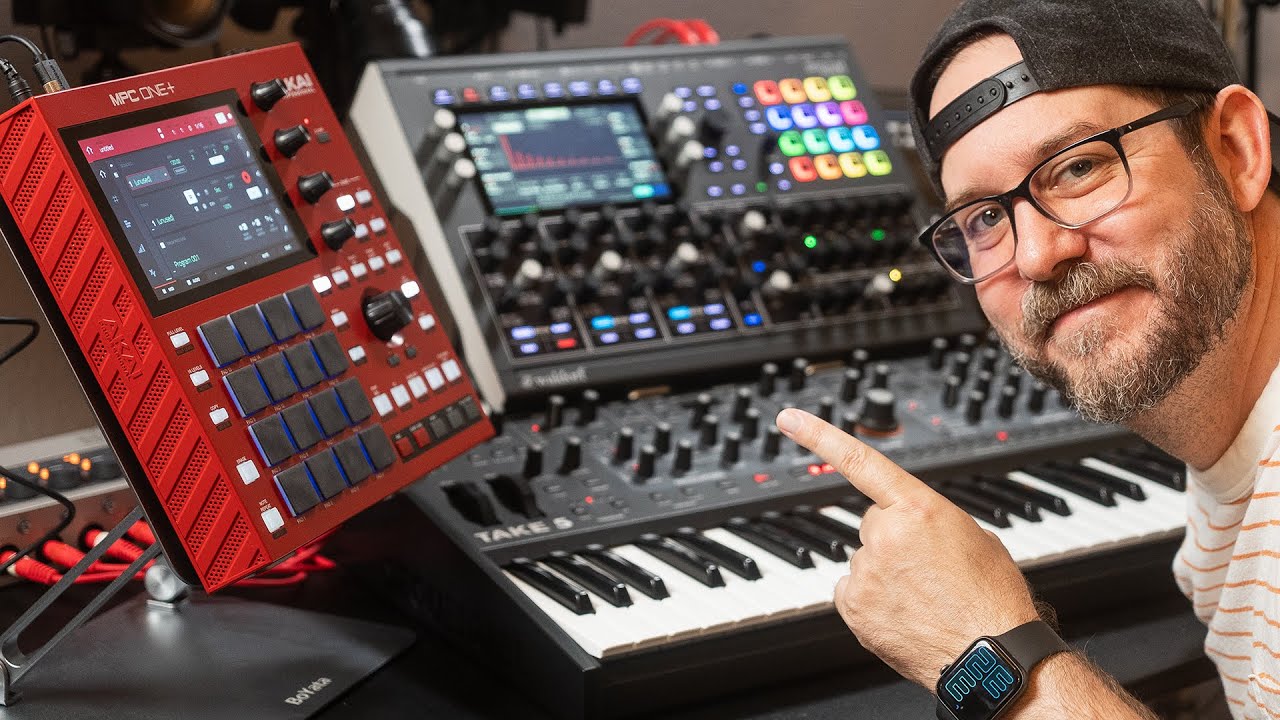 MPC One Cookup with Hardware Synths (Take 5 & Iridium)