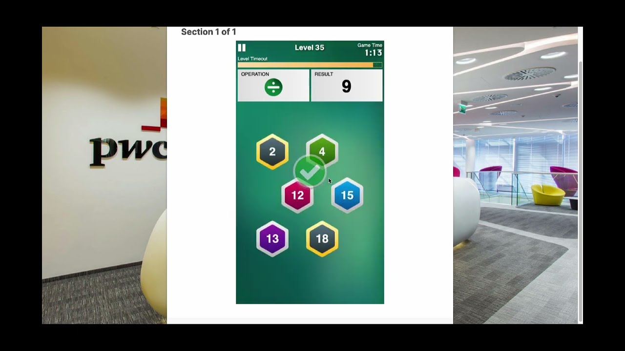 HireVue Game based assessment | PWC assessment 2024