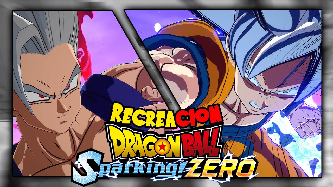 Goku Ultra Instinto vs. Gohan Bestia | Recreación en Dragon Ball Sparking! Zero