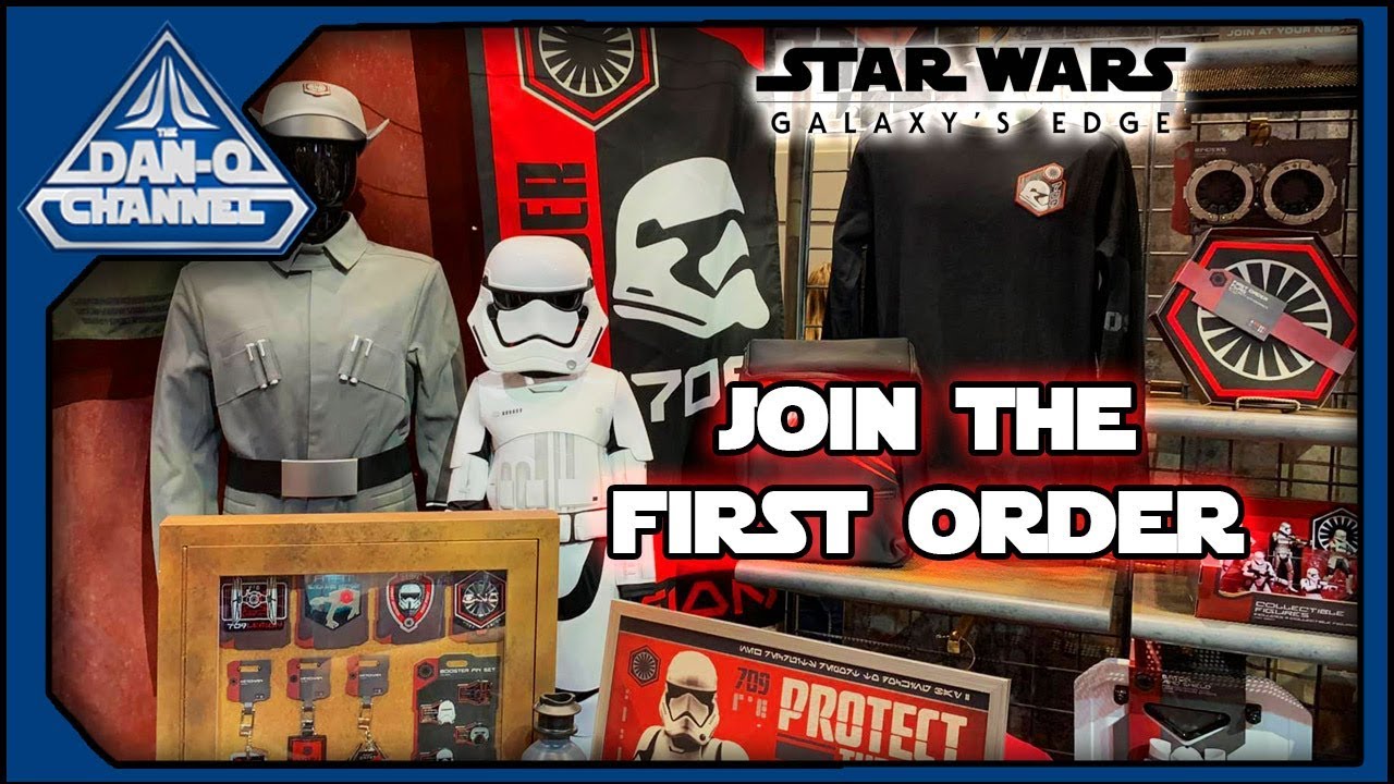 Join the First Order at Galaxy's Edge - First Order Cargo Star Wars Disney Parks