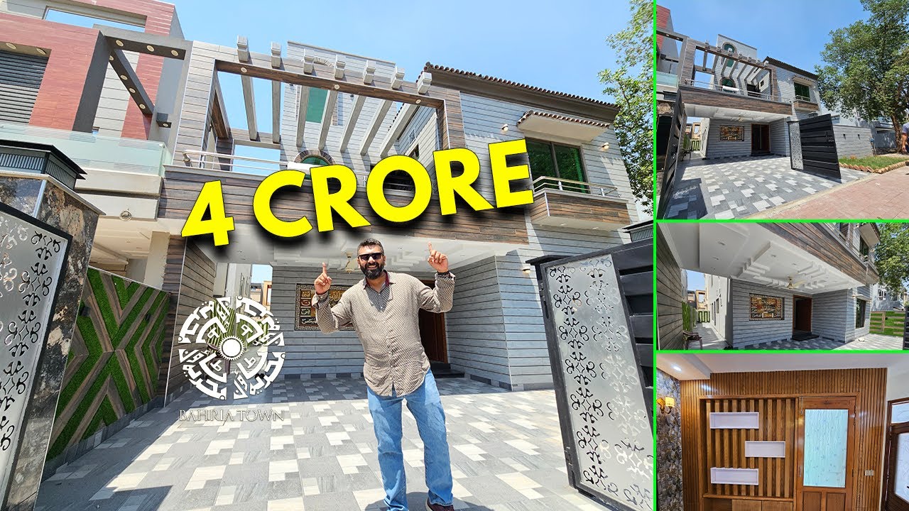 10 Marla Brand New Beautiful House For Sale In Chambeli Block | Bahria Town Lahore | Live visit