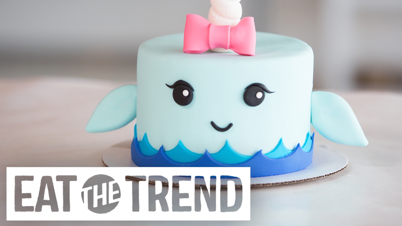 How to Make a Narwhal Cake | Eat the Trend