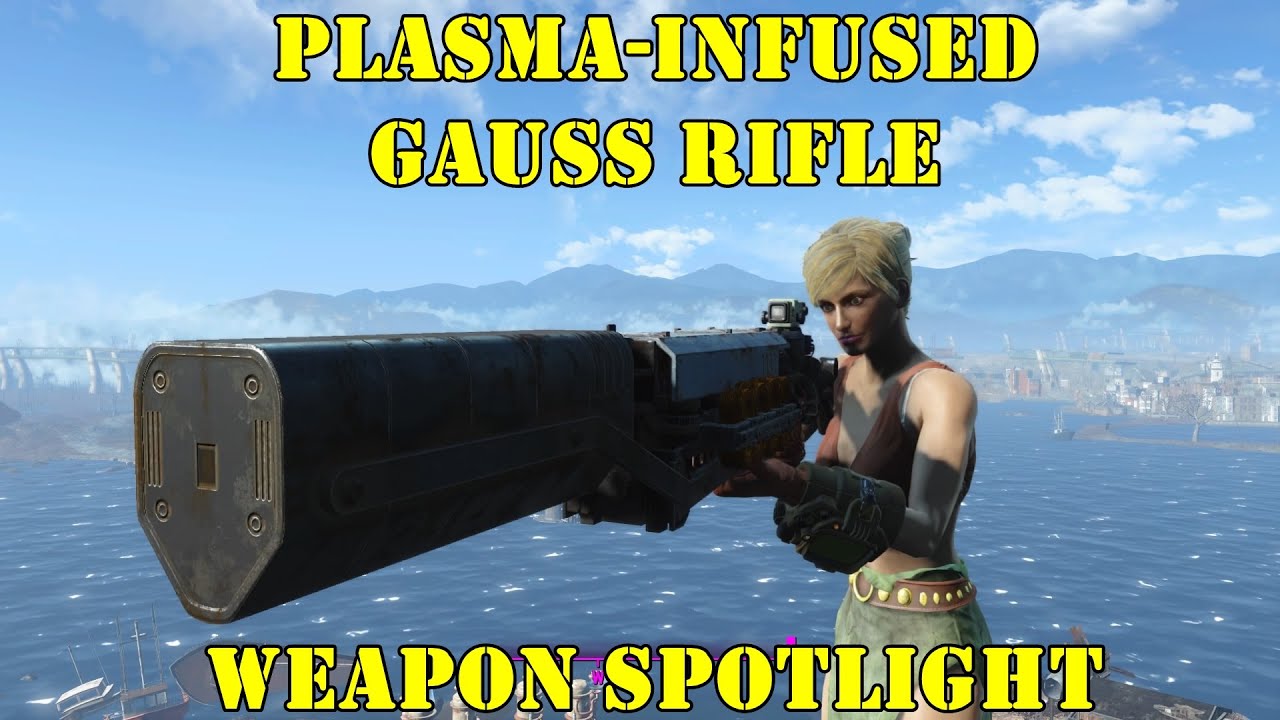 Fallout 4: Weapon Spotlights: Plasma-Infused Gauss Rifle