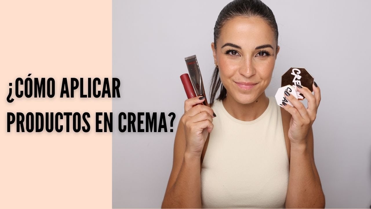 ¿Cómo aplicar el bronceador y el colorete en crema? | Mis productos favoritos.