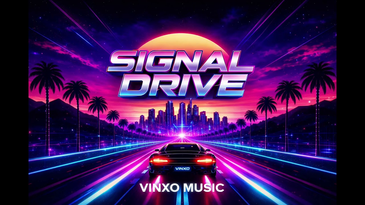 Signal Drive – 80s Neon Night Drive Synthwave | Vinxo