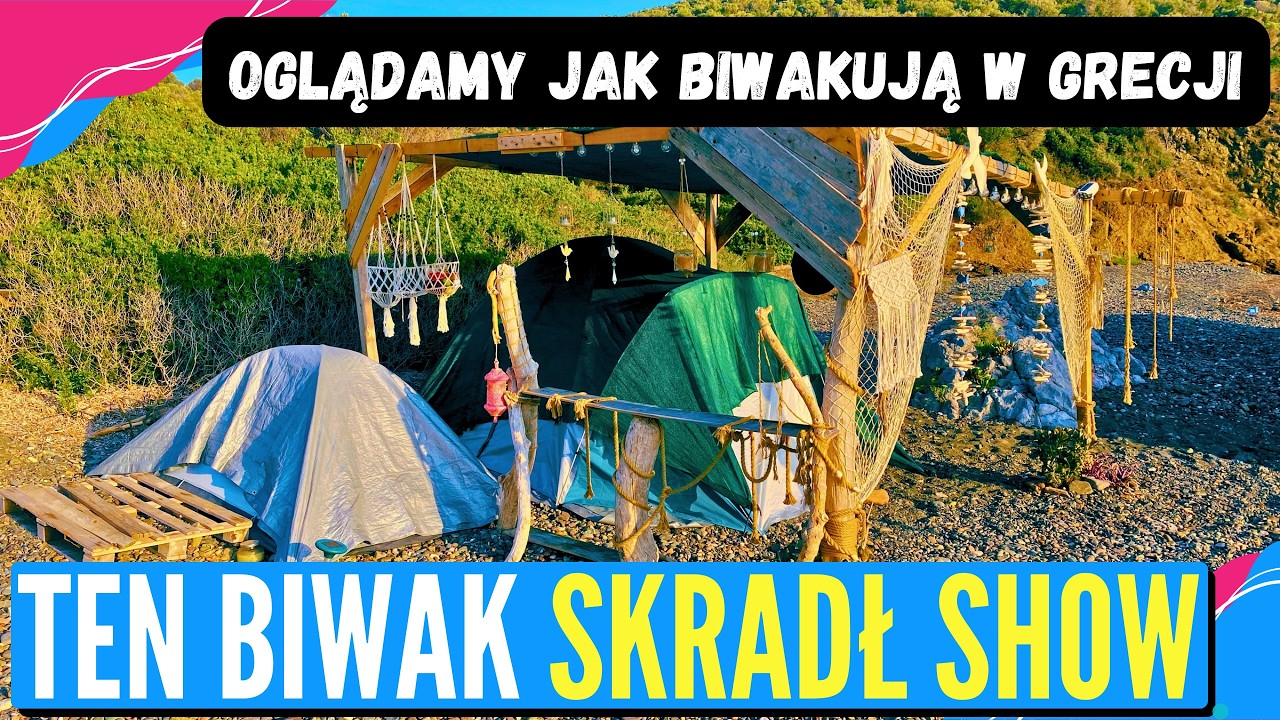 PARCELE w GRECJI ⛺ Ale prawdziwy HIT był poza KEMPINGIEM