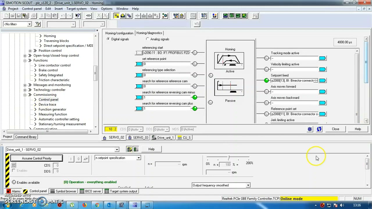 Communication Between siemens s/S7/1500 And Sinamics G120 Part2