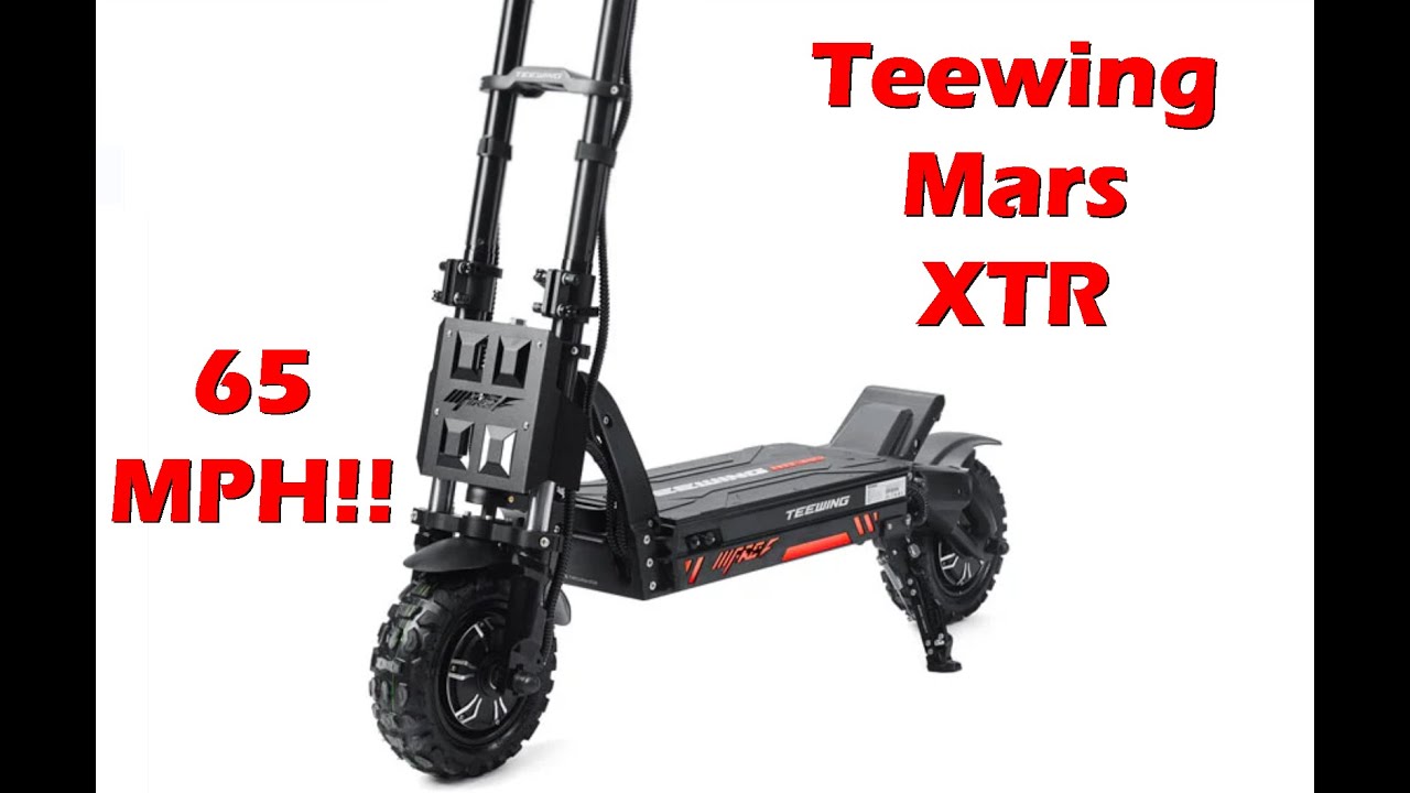 Fastest under $3500! The Teewing Mars XTR Electric Scooter is INSANE!