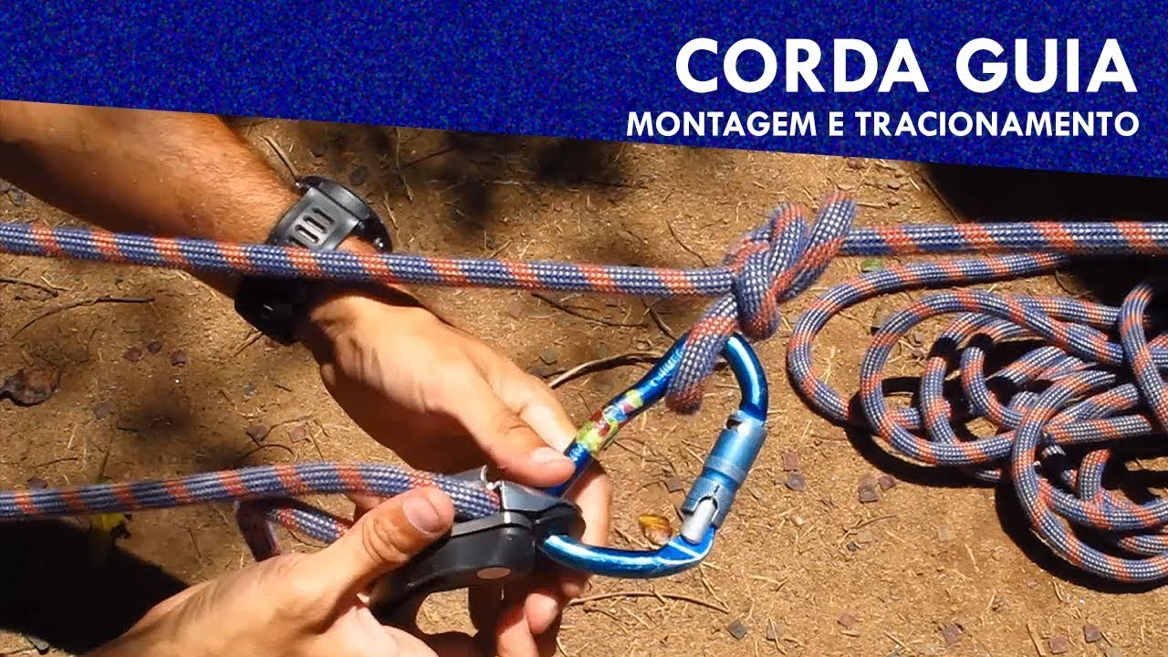 Autorresgate - Montagem de Corda Guia