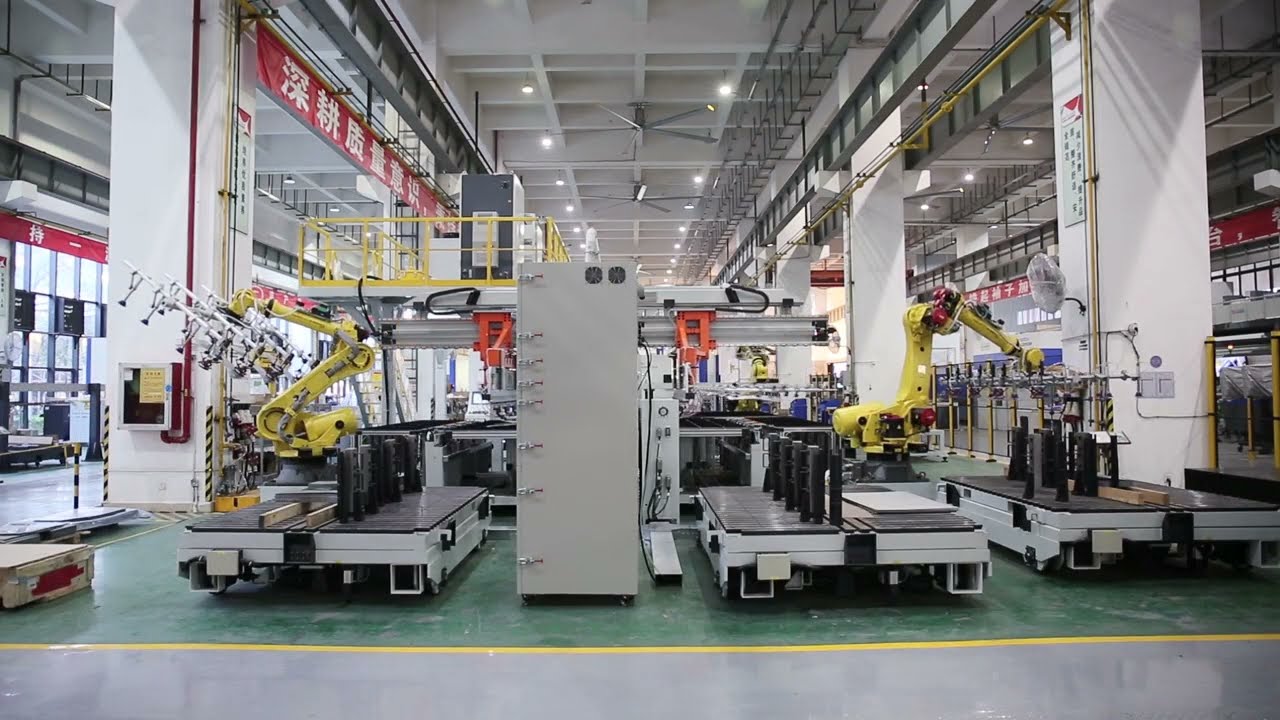 Fully automatic laser tailor blank welding system