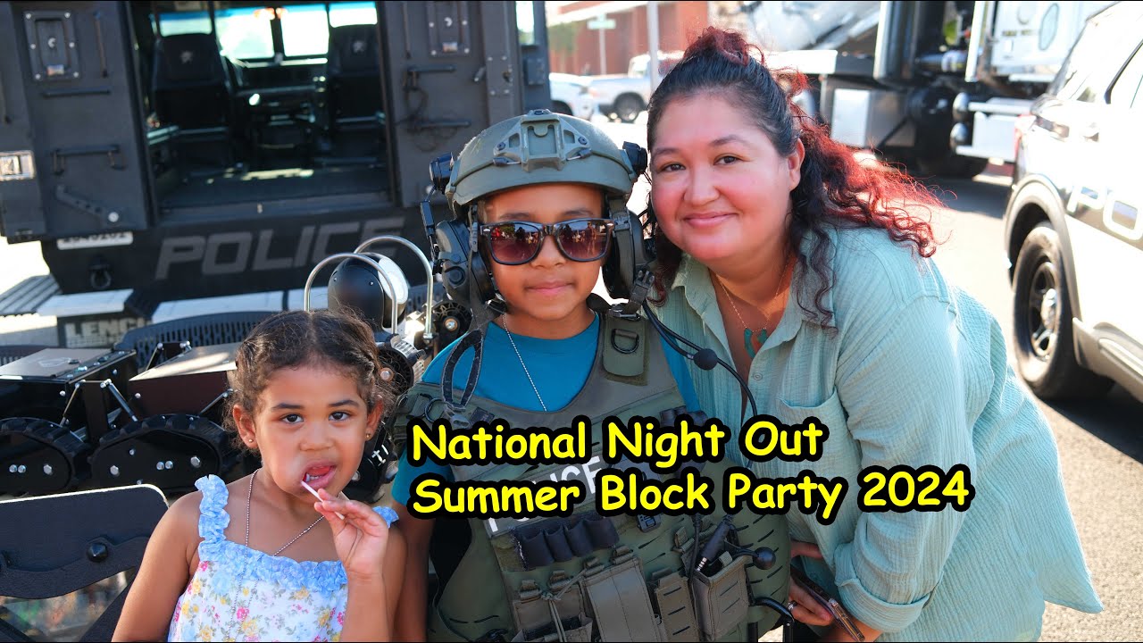 Opening Ceremonies, Gardena's National Night Out - Summer Block Party 2024