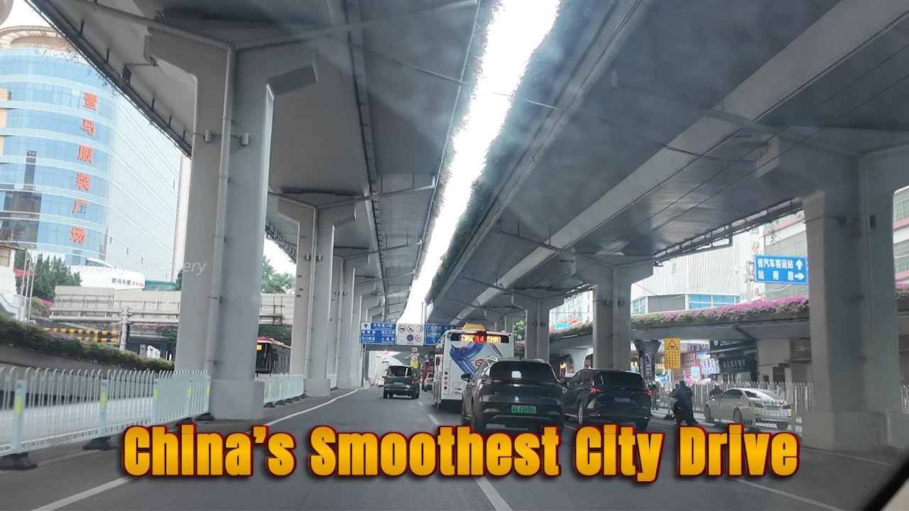 Driving from Guangzhou to Foshan 😲 | High-Speed Highway China🌍 Legendary Discovery