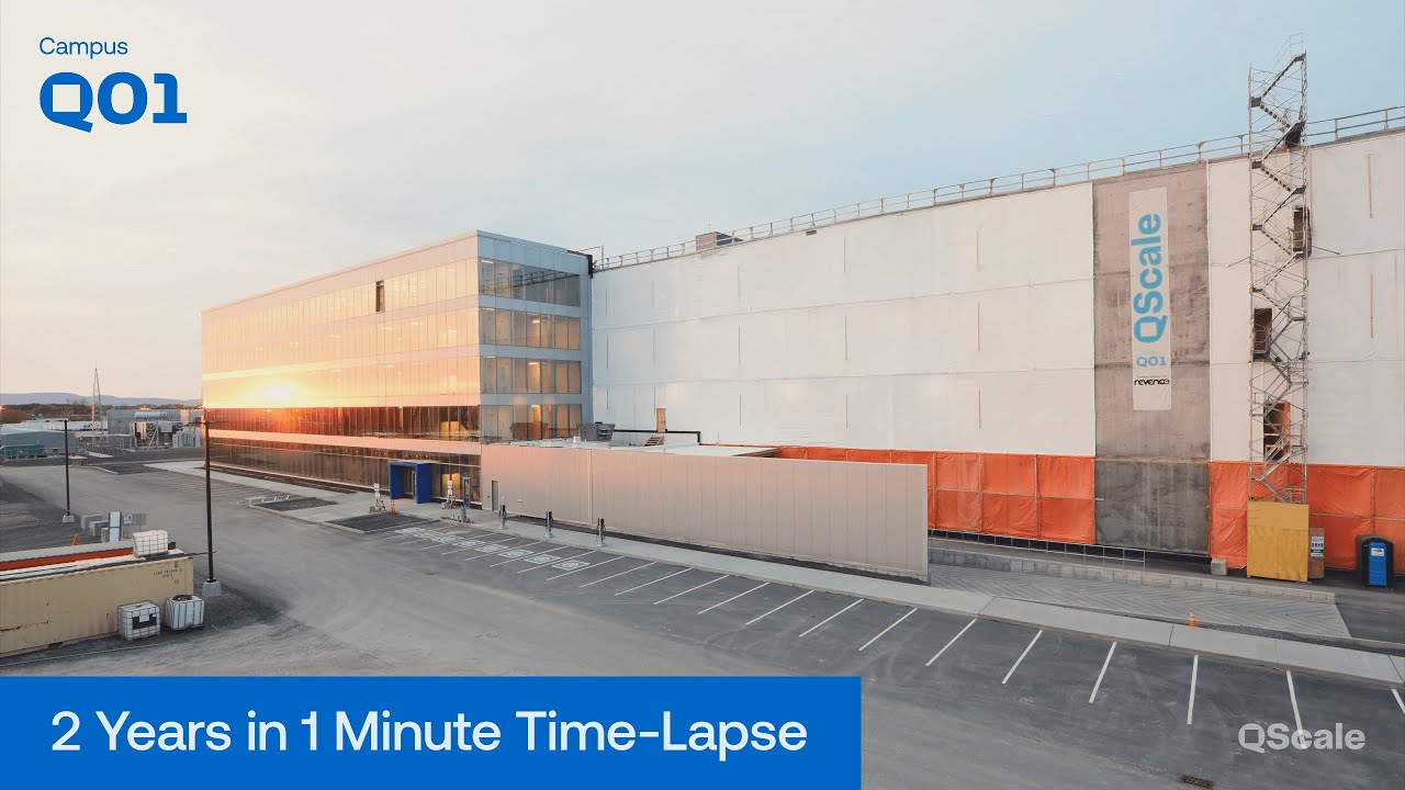 Q01 Campus Construction: 2 Years in 1 Minute Time-Lapse