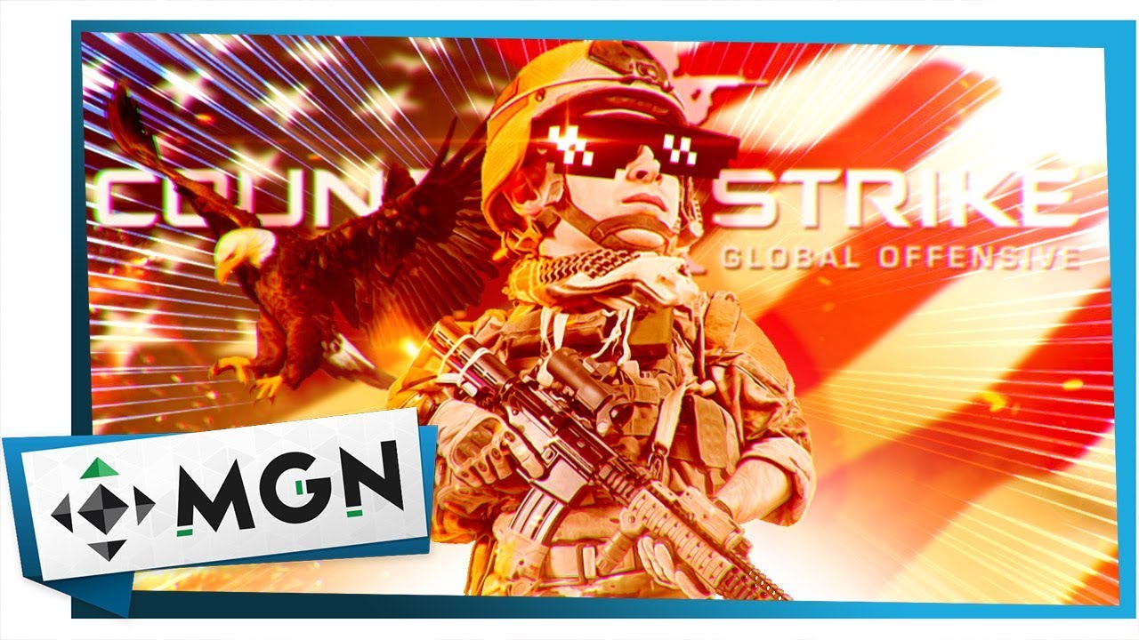 Encontramos o MAIOR HERÓI AMERICANO do CS! - Counter-Strike GO ft. Skyflyer e Marginal