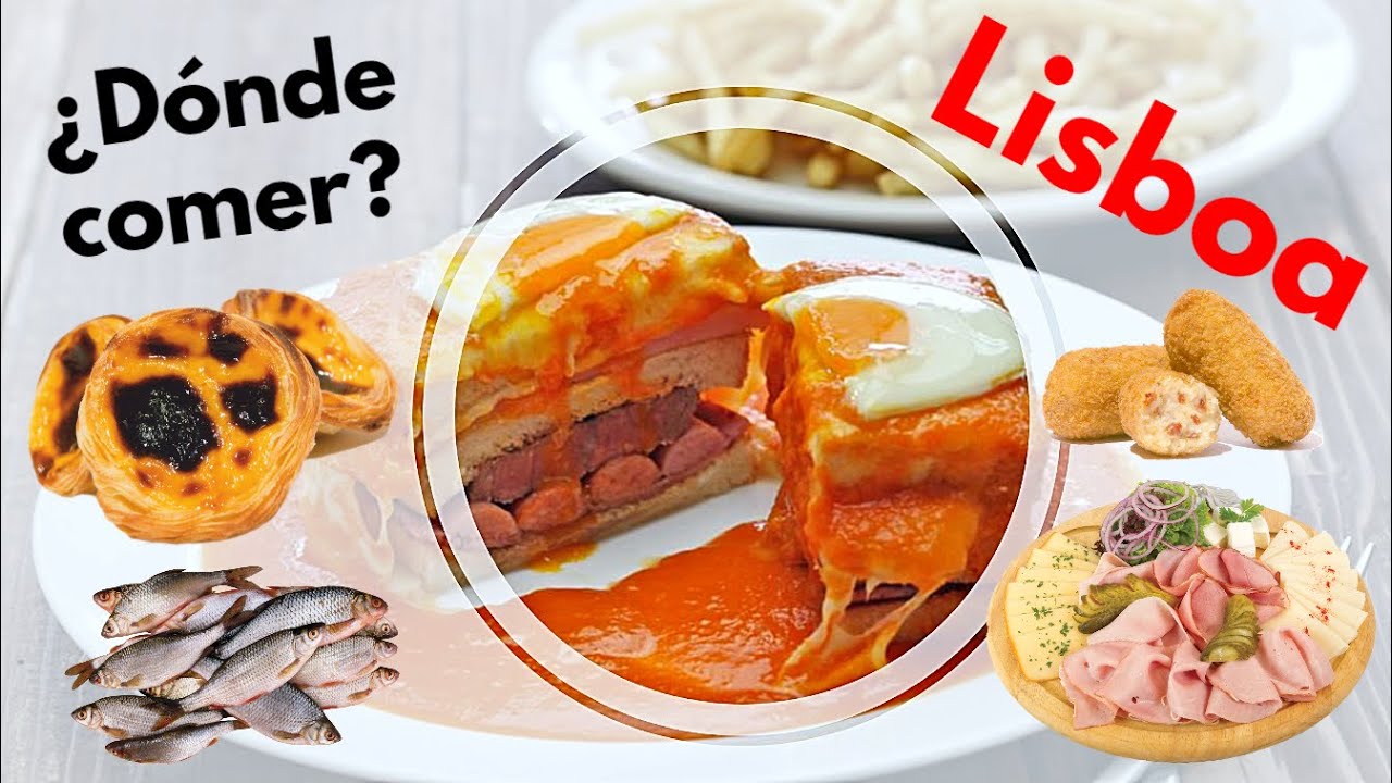 🔴 ¿Qué comer en LISBOA? Tour comida callejera y restaurantes (4K) | 1# Portugal