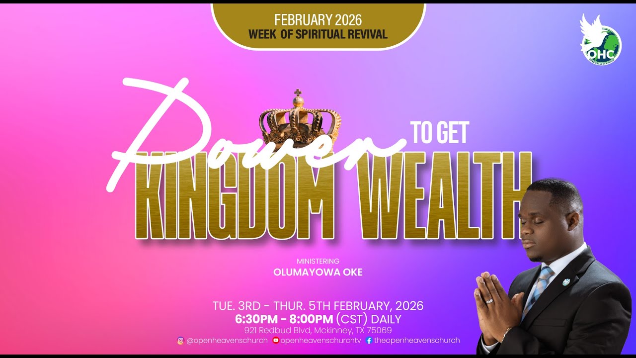Week of Spiritual Revival Day 1 | Tuesday, February 3rd, 2026