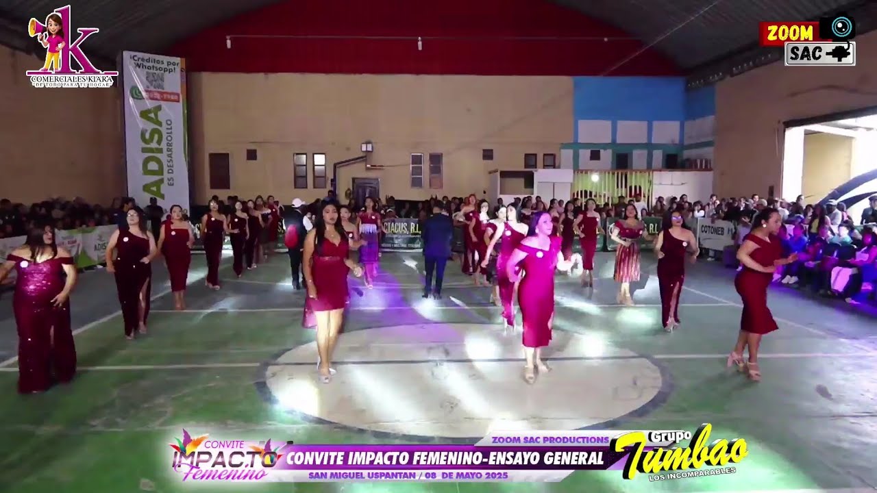 Grupo Tumbao - Ensayo General | Merengue Convite Impacto Femenino Parte 1