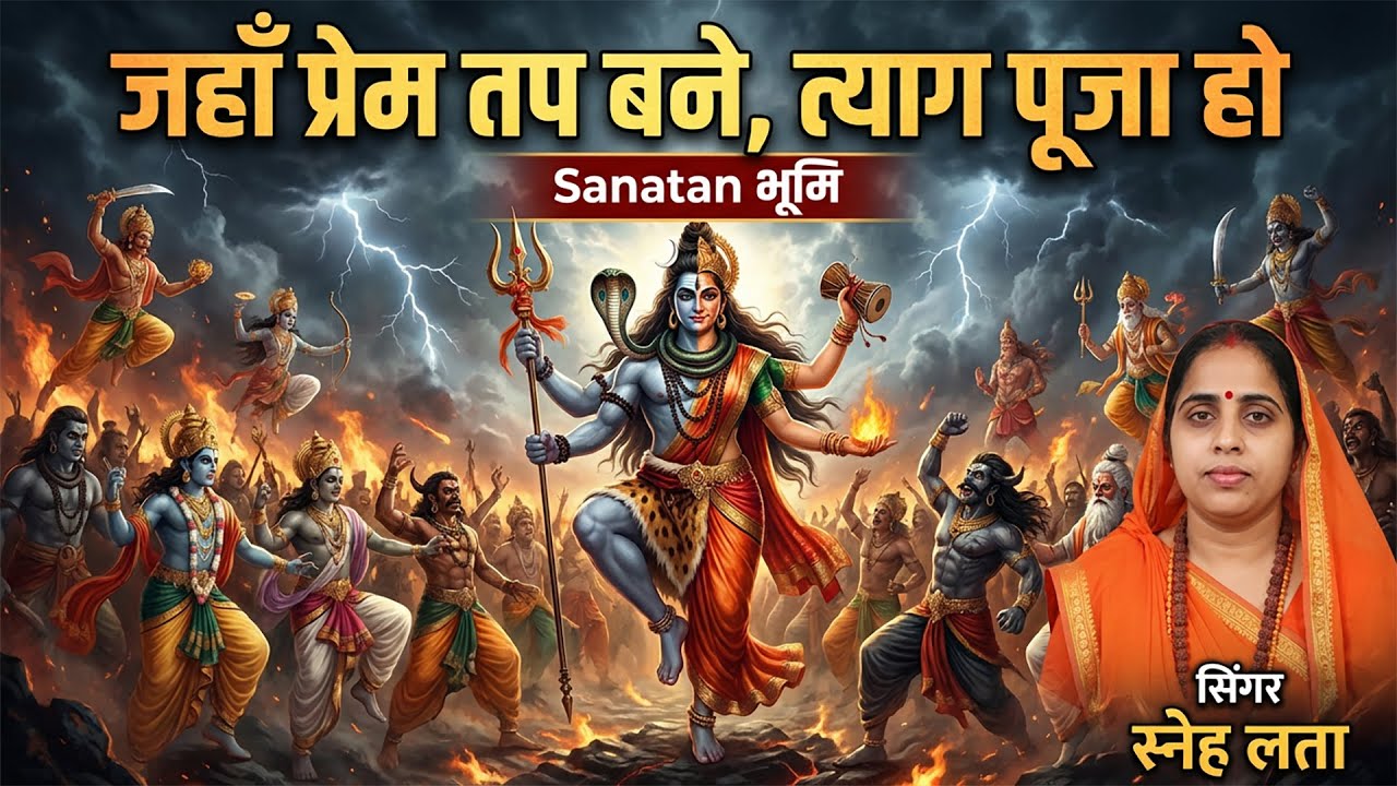 🙏 जहाँ प्रेम तप बने, त्याग पूजा हो – महादेव भजन 🙏 #tranding #mahadev