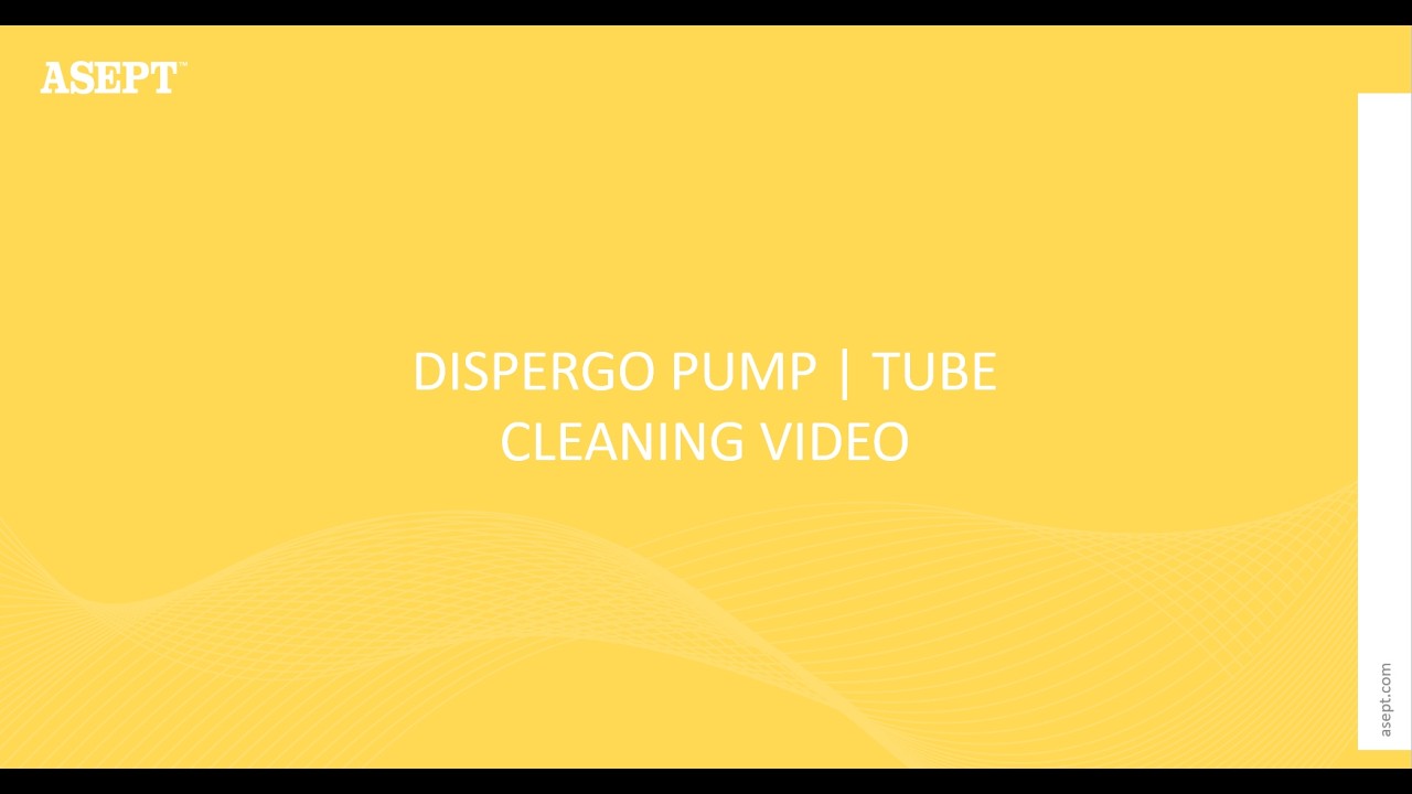 Dispergo Pump | Tube | Cleaning Video | ASEPT
