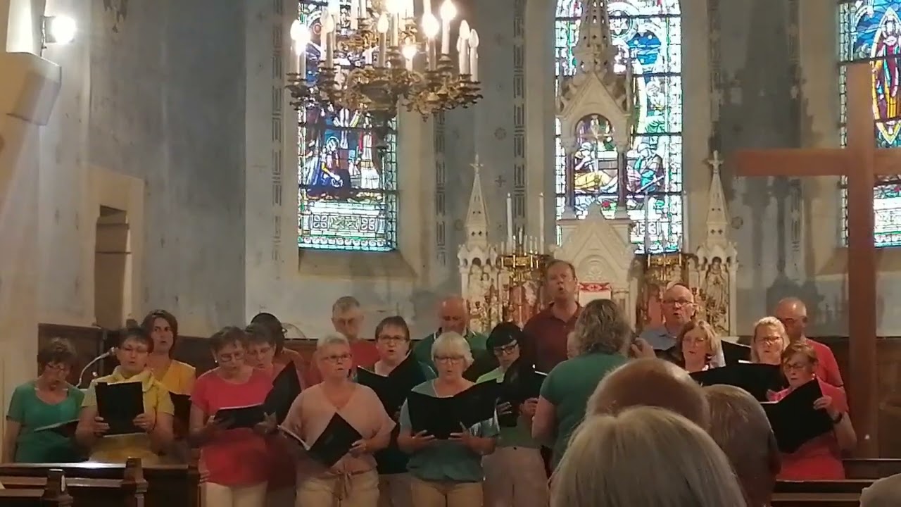 Chorale de Gincrey /Eglise Saint martin / Amel sur L'Etang 3/06/2023
