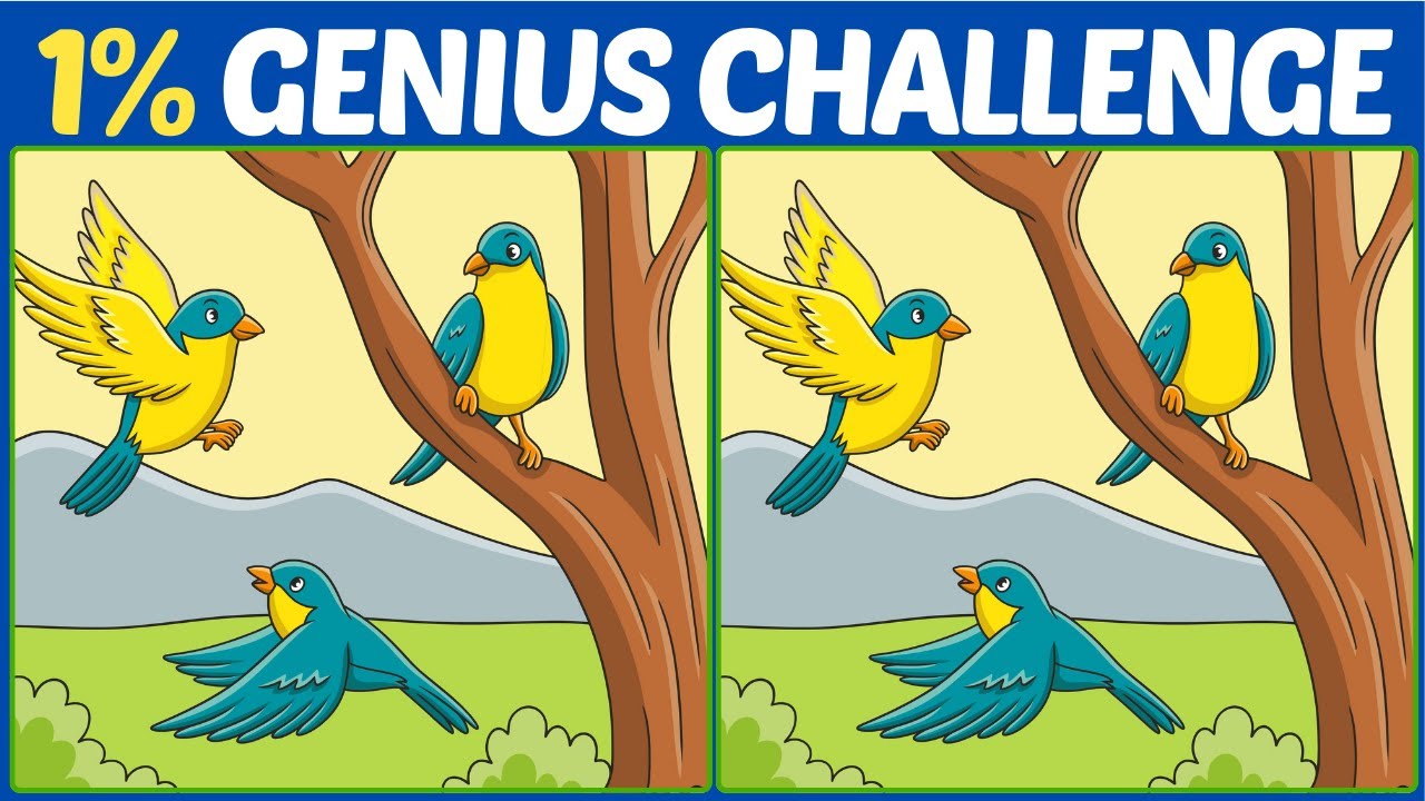 【Spot the difference】🔥Only genius can find all in 90seconds!! 【Find the differences】