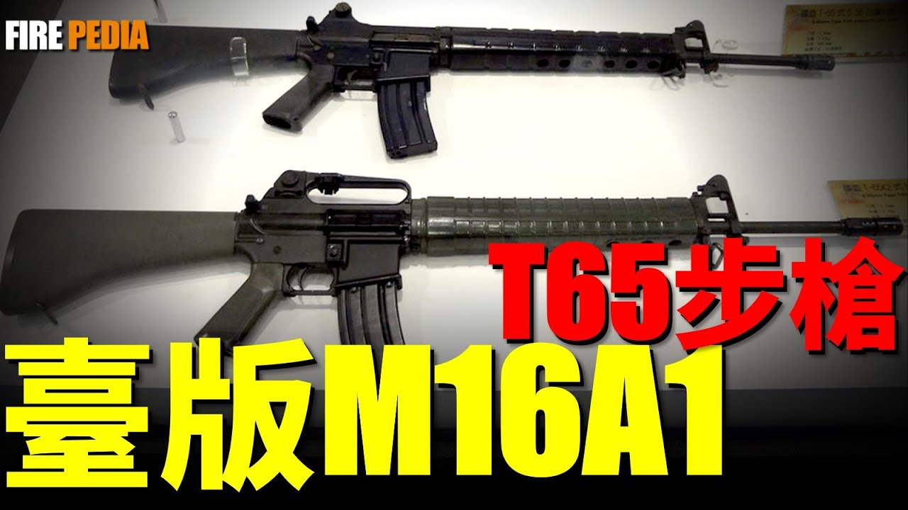 T65突擊步槍，M16與AR-18的混血！臺版M16A1，性能超越美制M16A1！臺灣步槍發展史，臺灣第一種自行設計並服役的小口徑步槍！| M14 | T57 | 突擊步槍 | 狙擊步槍 | 火力君