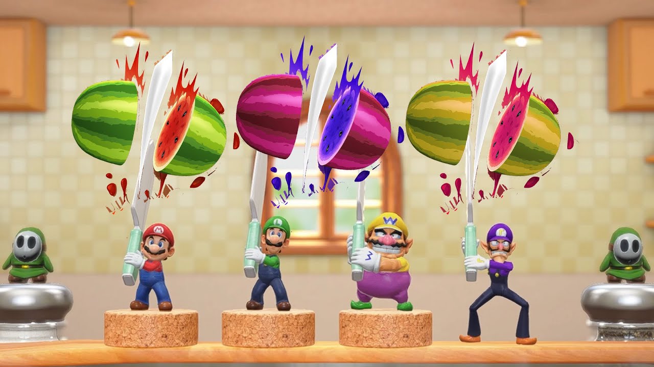 Mario'S Brother Battle - Mario Vs Luigi Vs Wario Vs Waluigi | Super Mario Party Jamboree