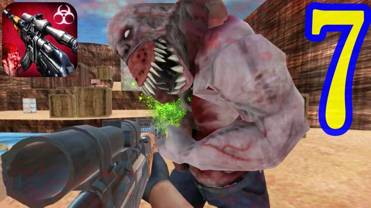 Zombie 3D Gun Shooter Real Survival Warfare Part 7 ZOMBIES TOWER Stage Gameplay Walkthrough Android