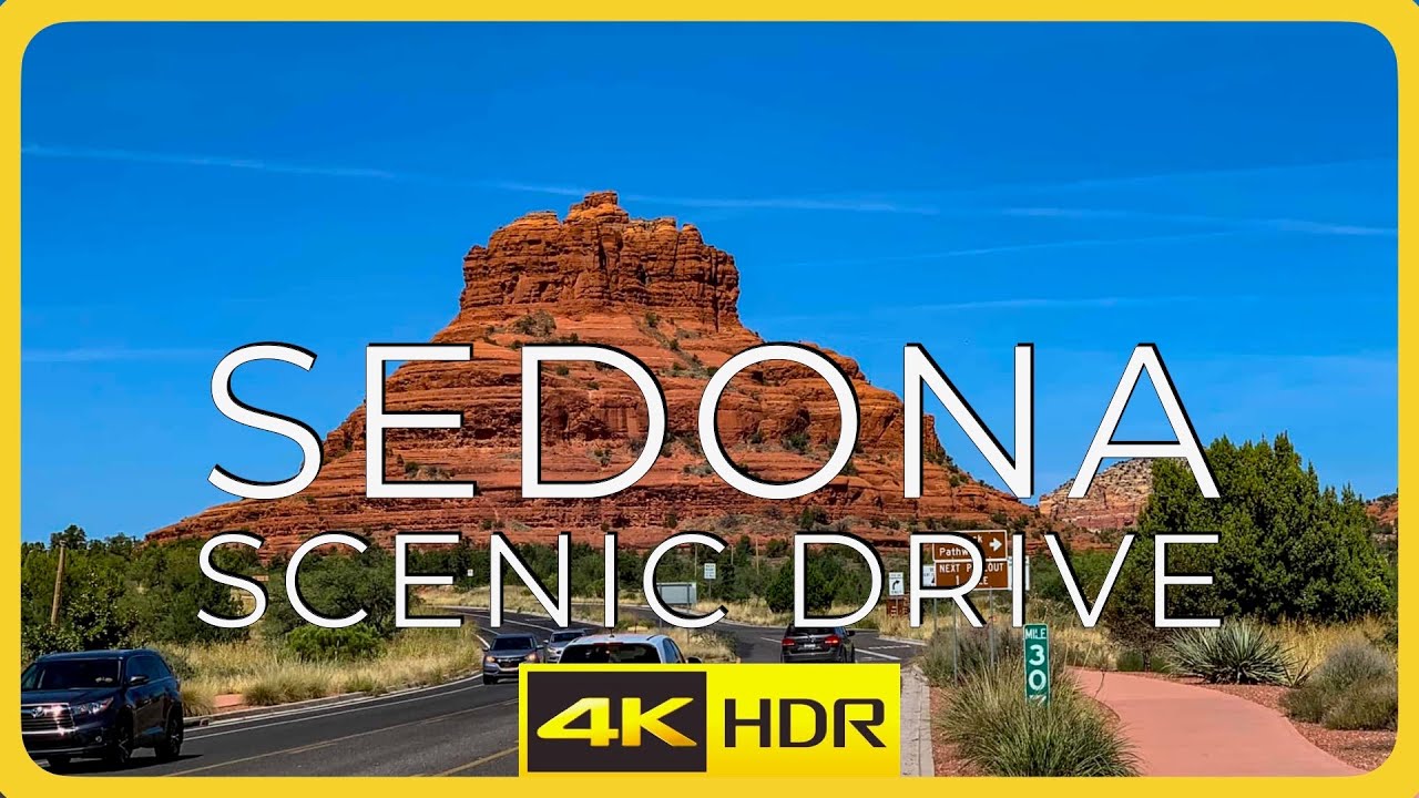 Sedona to Flagstaff Arizona 4K HDR #travel #vacation #arizona #sedona #scenicdrive