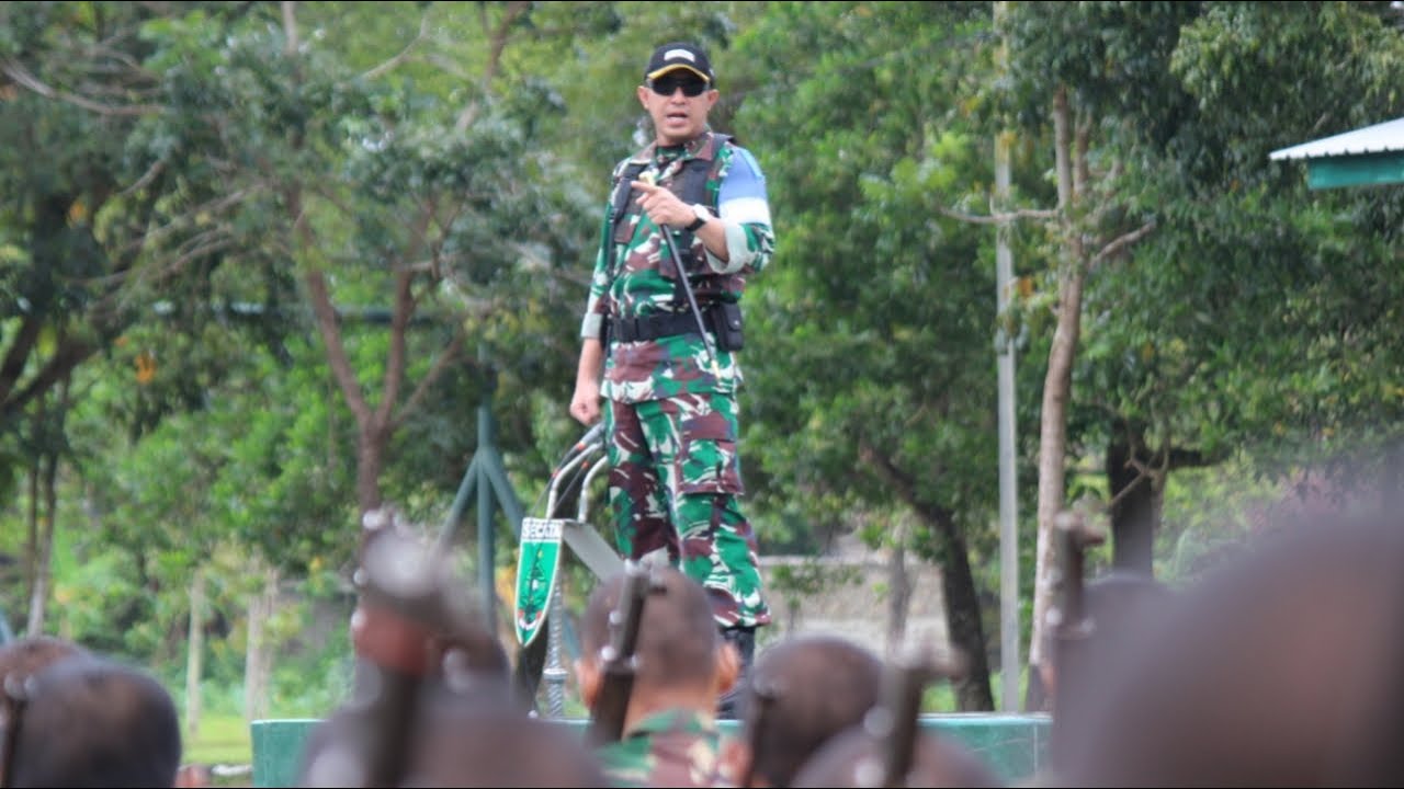 Pengarahan Dansecata kepada Prasis Dikmata TNI AD Gel II TA 2021