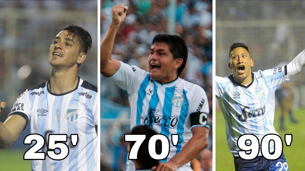 EL MEJOR GOL DE ATLÉTICO TUCUMÁN POR MINUTO