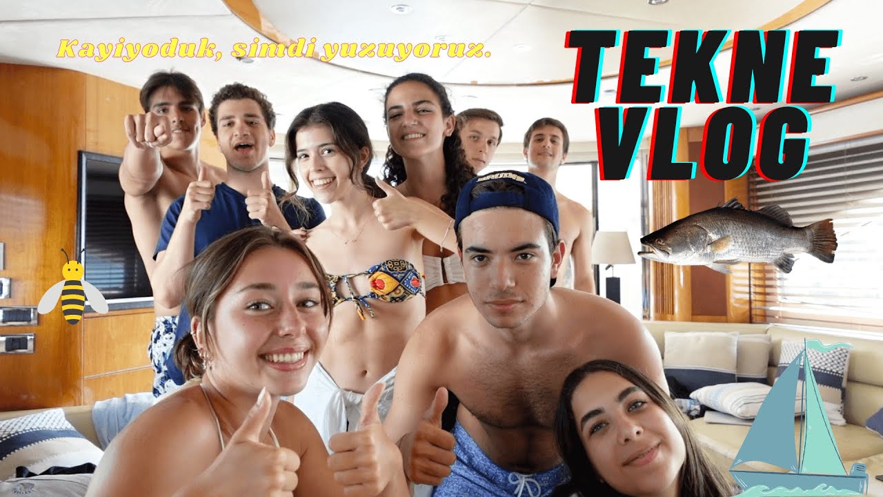bu sefer teknedeyiz (gocek vlog ft. kerimcan durmaz)