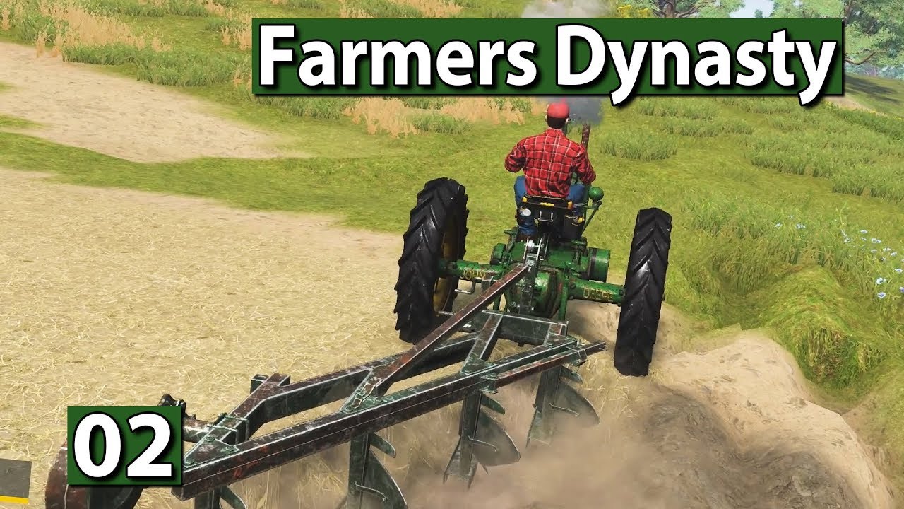 Farmers Dynasty ► Der erste Traktor und der Pflug ►#02 Lets Play deutsch