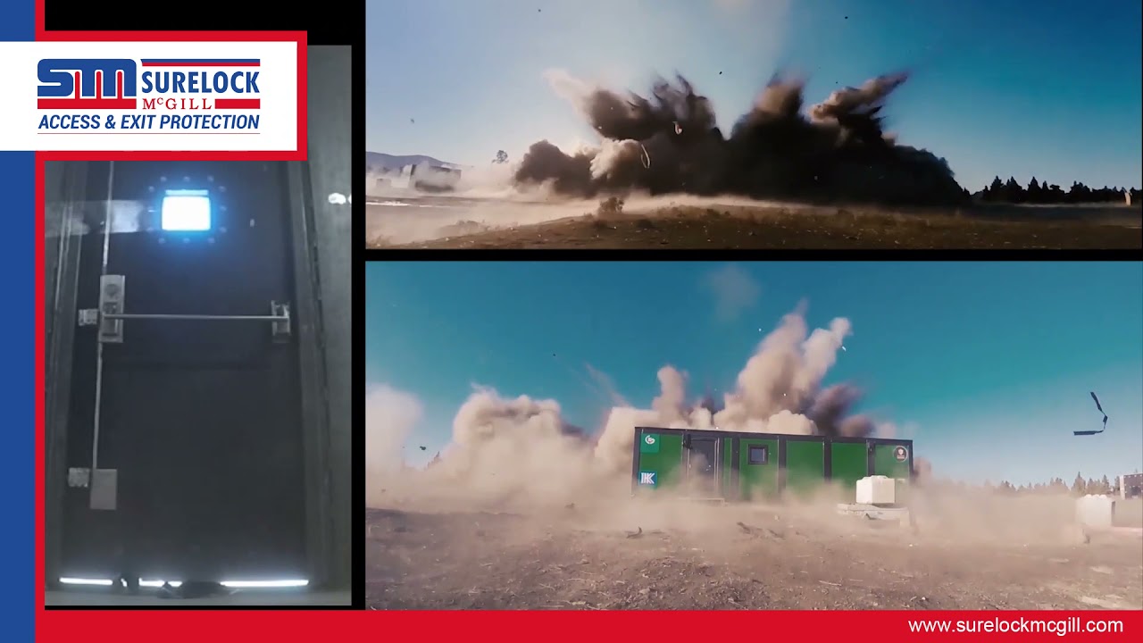 Surelock McGill and Stone Protective Solutions Blast Test